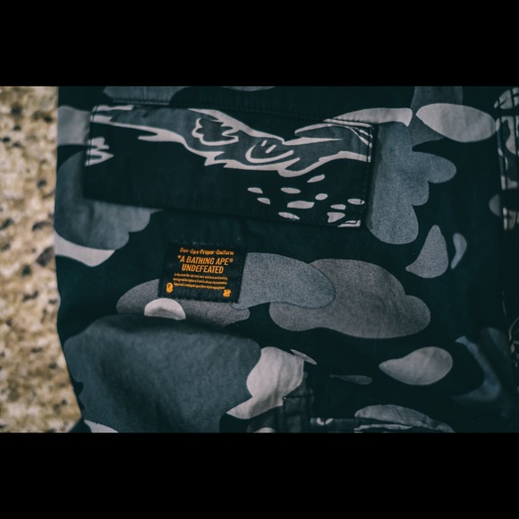 Bape X Undefeated Cargo Pants 2018 size 36 - Picture 2 of 6